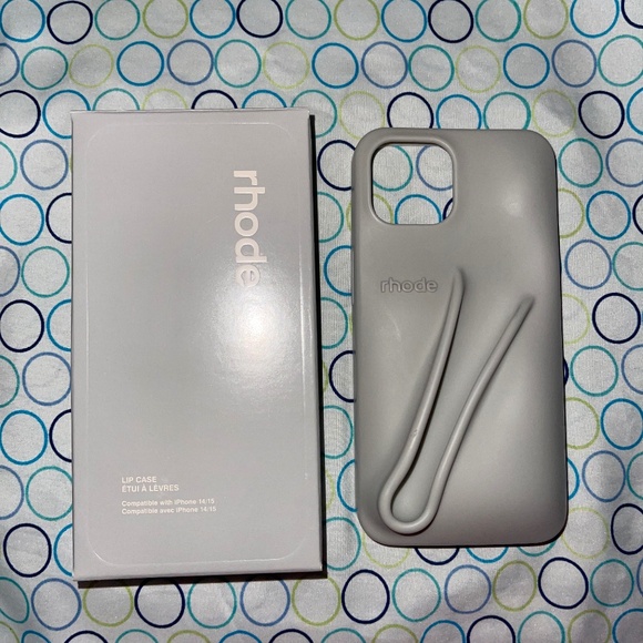 Rhode Skin by Hailey Bieber Lip Case: iPhone 14/15 - Picture 1 of 4